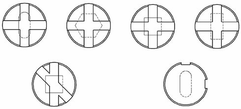 Punch Keyway Positions